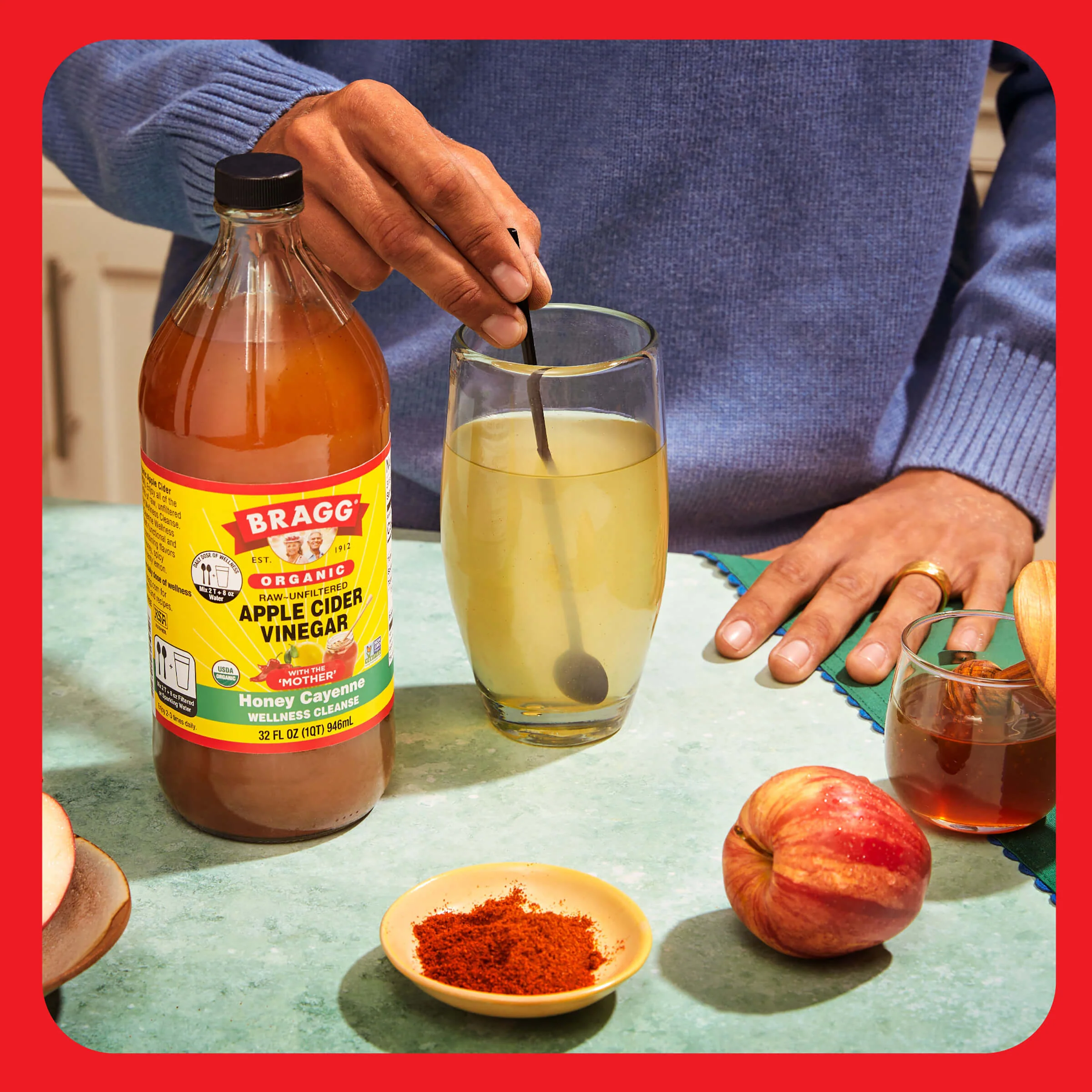 Apple Cider Vinegar Honey Cayenne Wellness Cleanse - Image 6