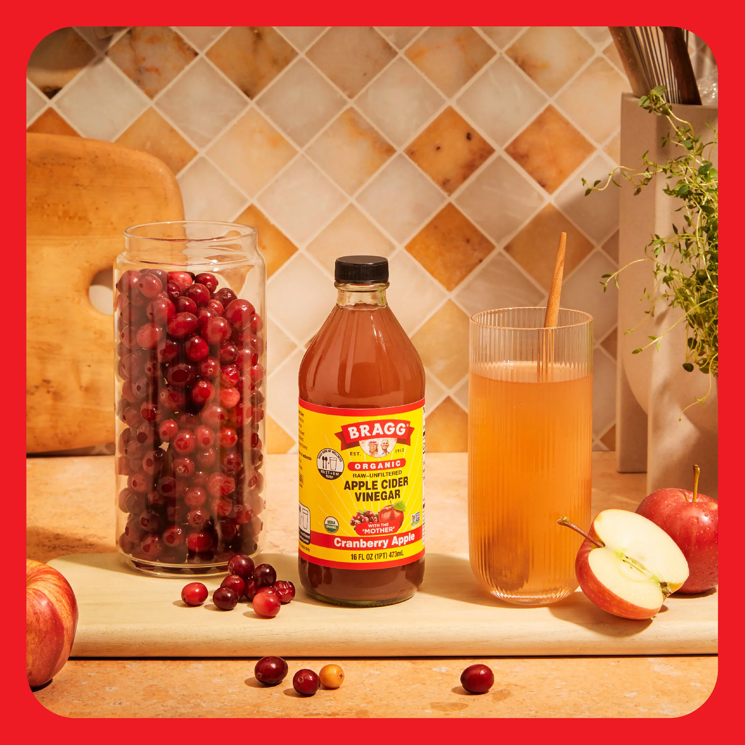 Apple Cider Vinegar Blend, Cranberry Apple - Image 7