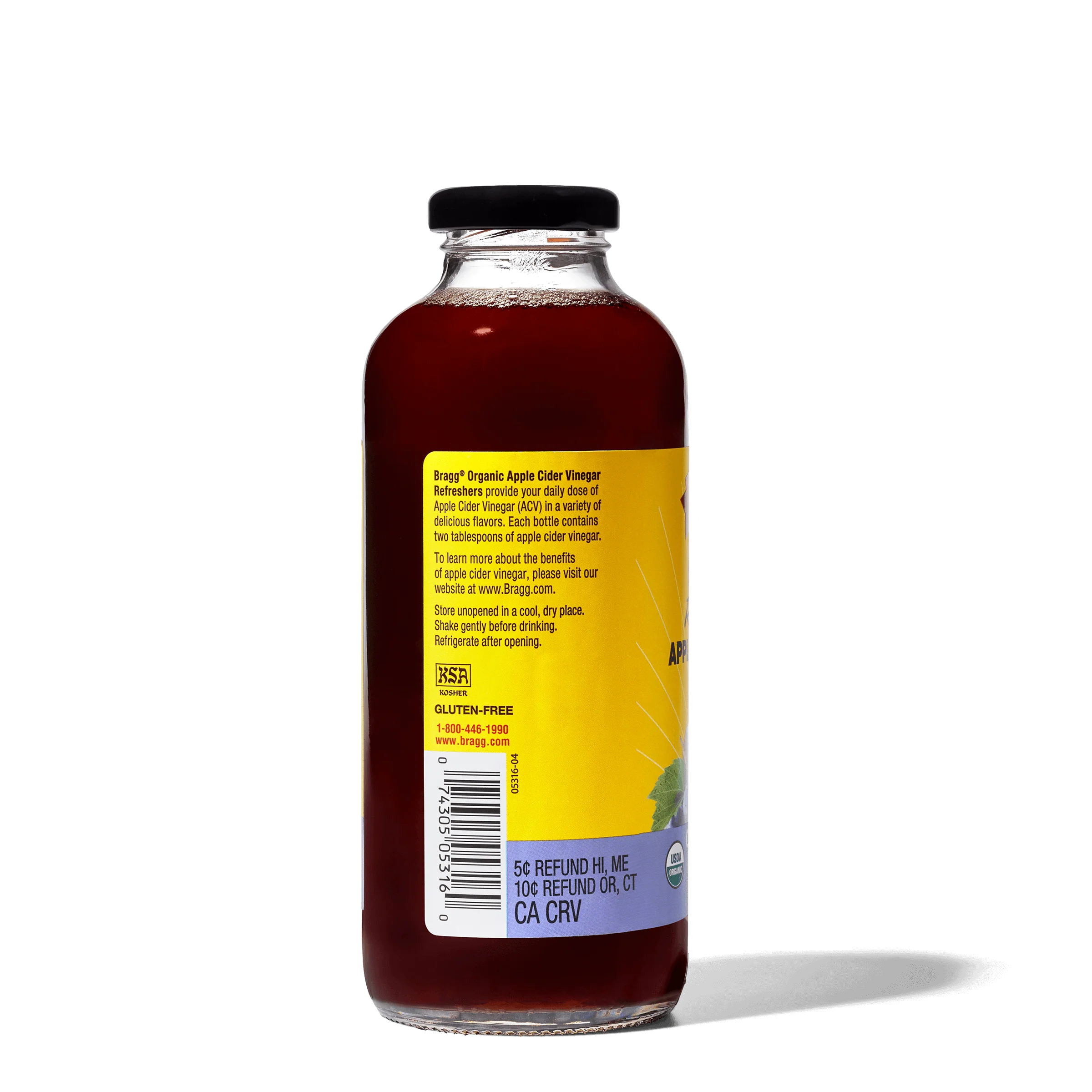 Apple Cider Vinegar Refresher, Concord Hibiscus, 2 Pack - Image 4