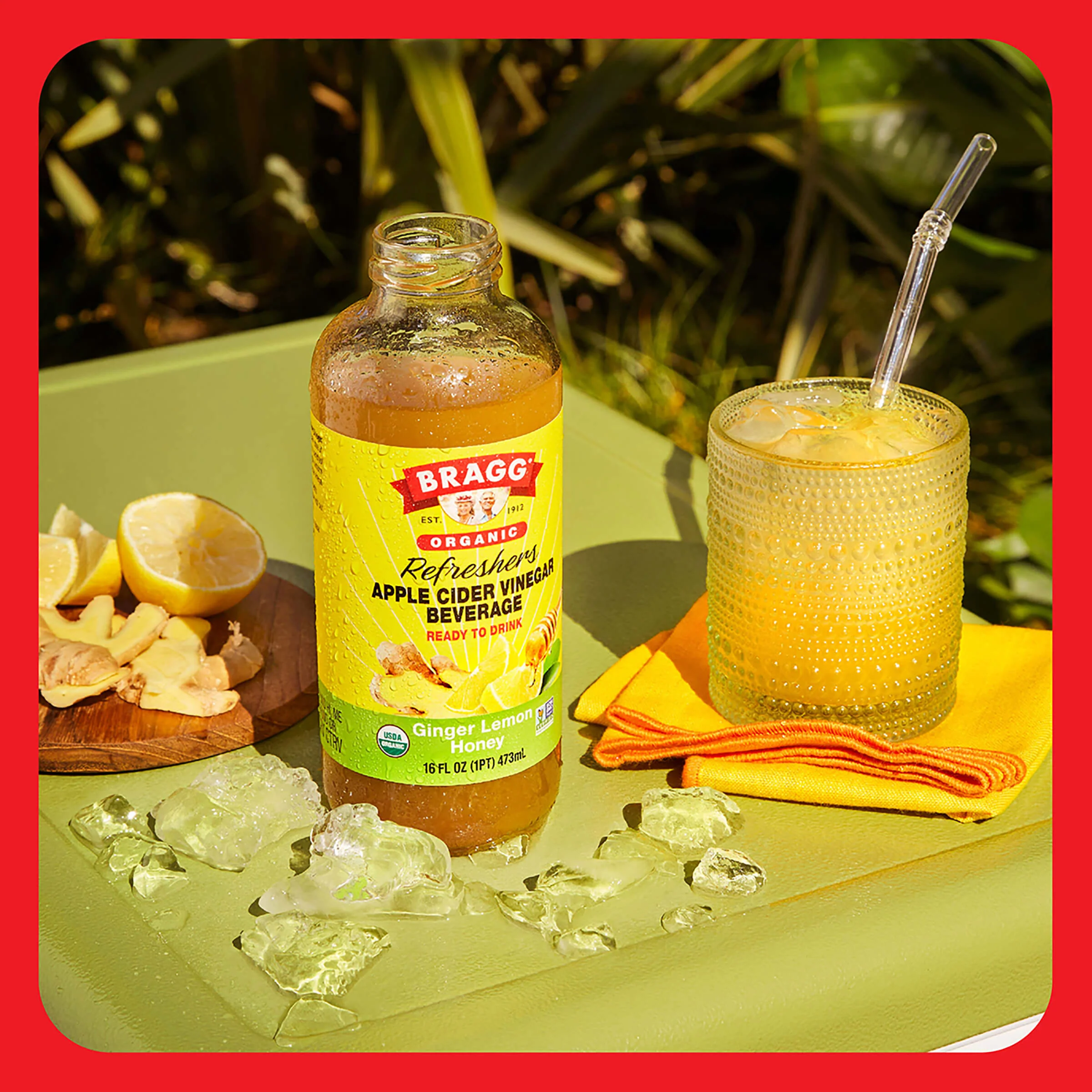 Apple Cider Vinegar Refresher, Ginger Lemon Honey, 2 Pack - Image 6